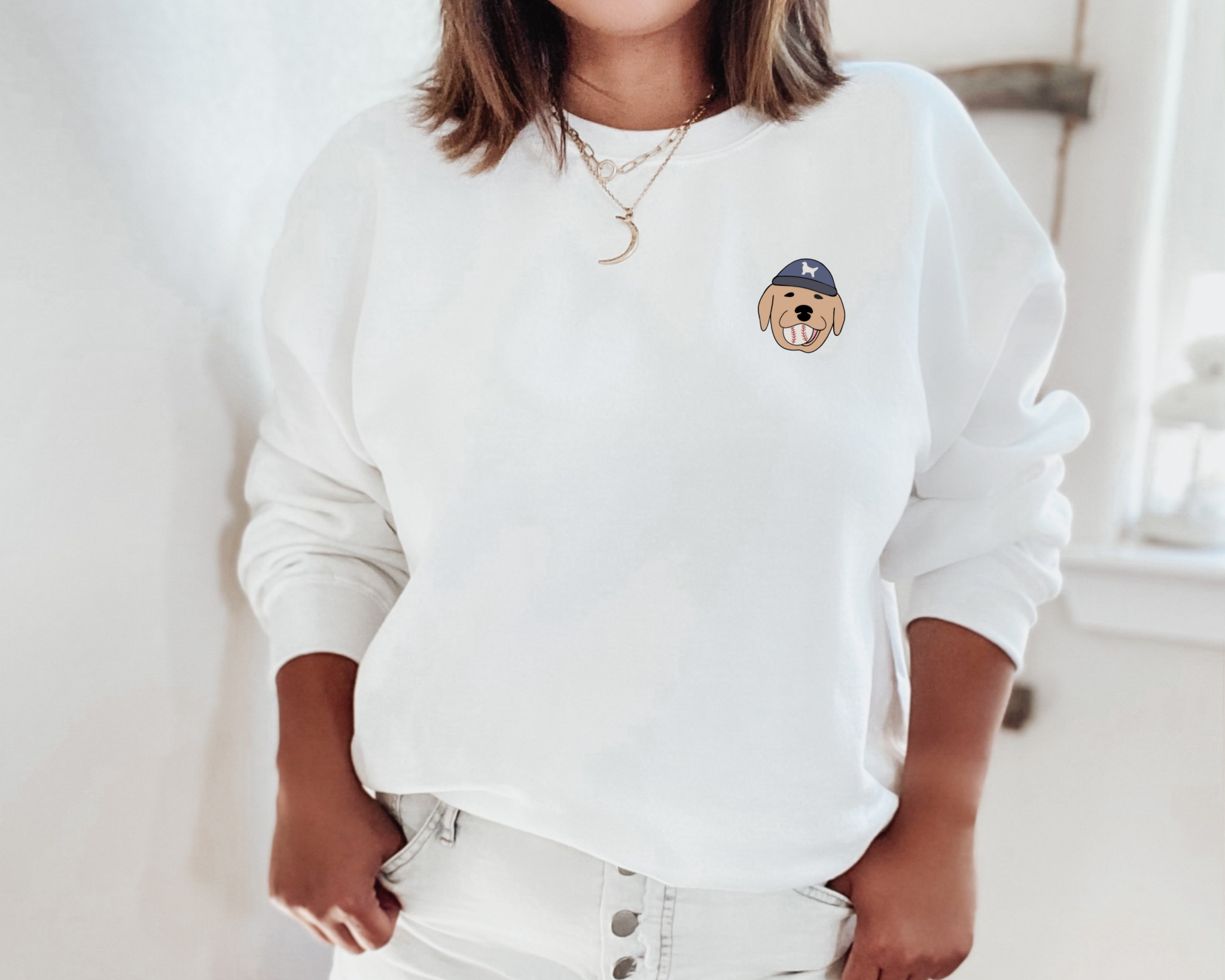 golden league crewneck